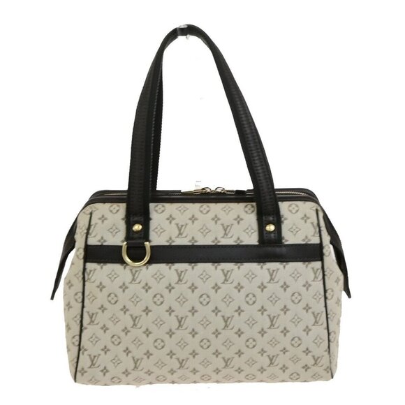 LOUIS VUITTON Josephine PM Hand Bag Monogram Mini Canvas Khaki M92215 89FB483 - Picture 1 of 16